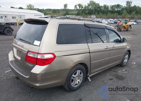 2005 Honda Odyssey Exl from USA, damaged, VIN 5FNRL38745B101455